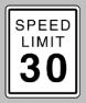 This is a speed limit sign.