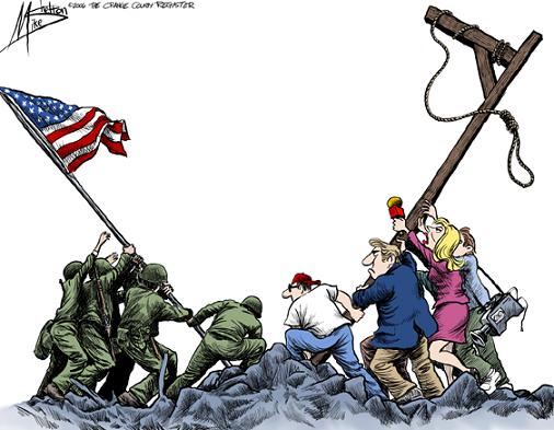 The war between America and its "impartial" media